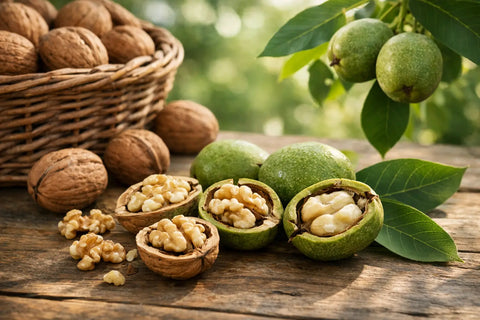 Noix fraîches de saison : quand les choisir