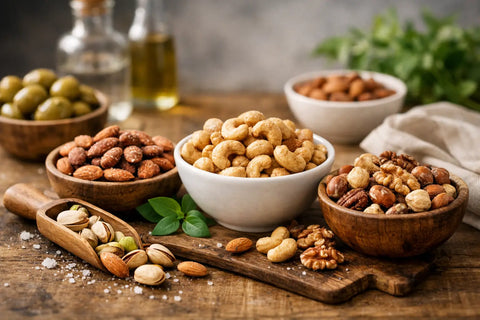 Noix salées apéritif bio, bien les choisir