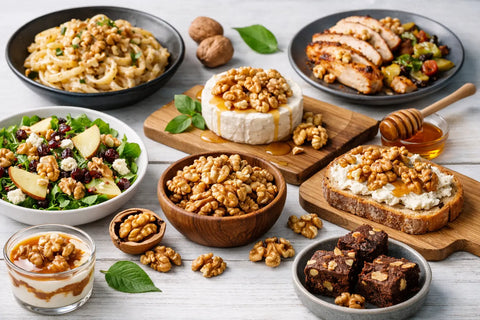 12 idées recettes avec cerneaux de noix