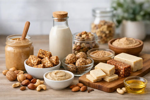 Produits transformés à base de noix