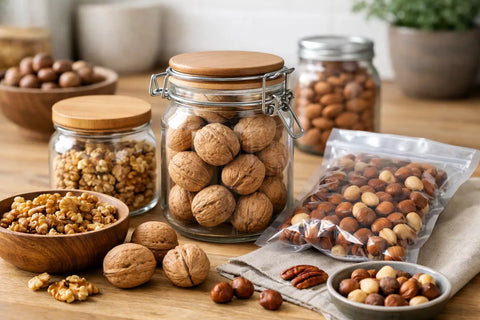Comment conserver les noix sans les abîmer